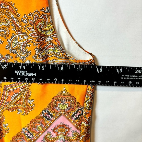 Isabella Bird Paisley Sleeveless Midi Dress Size Small‎ - Picture 5 of 6